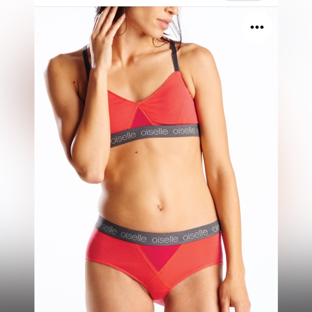 Oiselle Wazzie Wool Jane John Briefs, Black, size 2, XS, S - Merino Wool